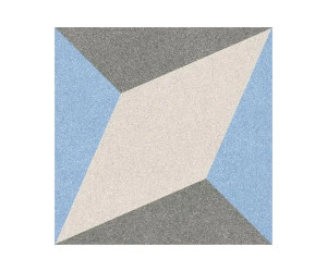 CARRELAGE CODICER  25X25CM BOREAL STARBOX BLUE ASPECT CARREAUX CIMENTS