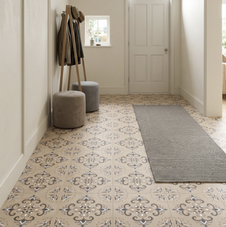 CARRELAGE CODICER CALPE BEIGE 25X25CM ASPECT CARREAUX CIMENTS