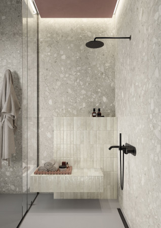 CARRELAGE ELIOS CERAMICA GOLDEN HOUR 4,8X20CM ASPECT PAVE
