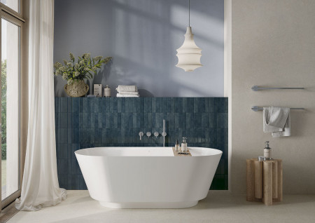 CARRELAGE ELIOS CERAMICA GOLDEN HOUR 4,8X20CM ASPECT PAVE