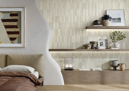 CARRELAGE ELIOS CERAMICA GOLDEN HOUR 4,8X20CM ASPECT PAVE