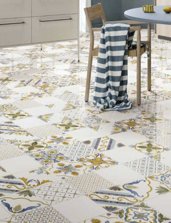 CARRELAGE ELIOS MARECHIARO 20,3X20,3CM ET 40,6X40,6CM ASPECT DECOR