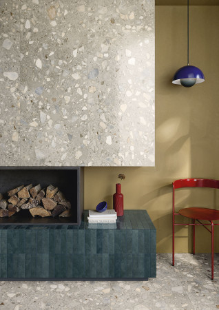 ELIOS CERAMICA SHELL ASPECT PIERRE  ET TERRAZZO