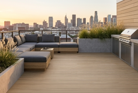 CARRELAGE EMIGRES LONG EXT 20X120CM RECTIFIÉ ASPECT LAME TERRASSE BOIS