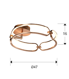 Suspension LED Colette