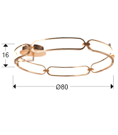 Suspension LED Colette