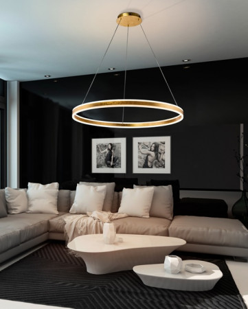 Suspension LED Helio anneau
