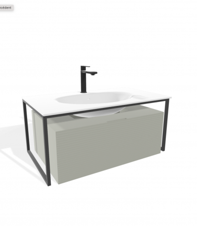 O'DESIGN Meuble de salle de bain FARGO 800/1300