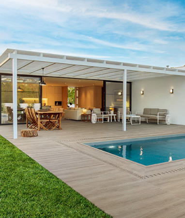 TAGINA SERIE EVOQUE 20X120CM INTERIEUR ASPECT BOIS