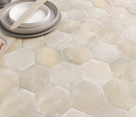 CARRELAGE WOW COTTAGE ASPECT BRICKS ET HEXAGONE
