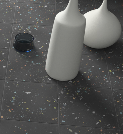 CARRELAGE WOW COLLECTION DROPS 18,5X18,5CM ASPECT TERRAZZO