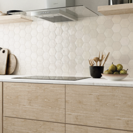 CARRELAGE WOW ZELLIGE HEXA 10.8x12.4 CM BRILLANT ASPECT ZELLIGE