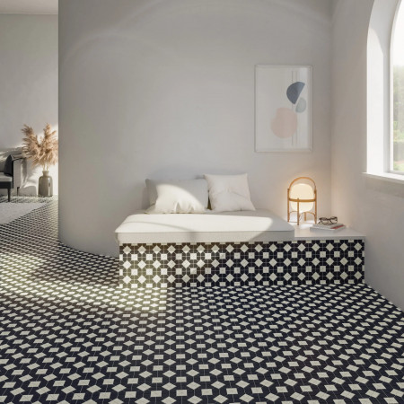 CARRELAGE WOW TESSERAE 28X28CM ASPECT MOSAIQUE