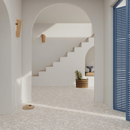 CARRELAGE WOW TRENCADIS 25,5X25,5 ASPECT DECOR