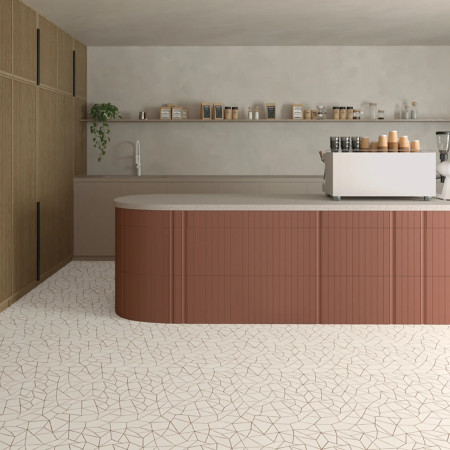 CARRELAGE WOW TRENCADIS 25,5X25,5 ASPECT DECOR