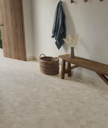CARRELAGE WOW TRENCADIS 25,5X25,5 ASPECT DECOR