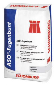 Mortier de joint ASO Fugenbunt 5kg BLANC