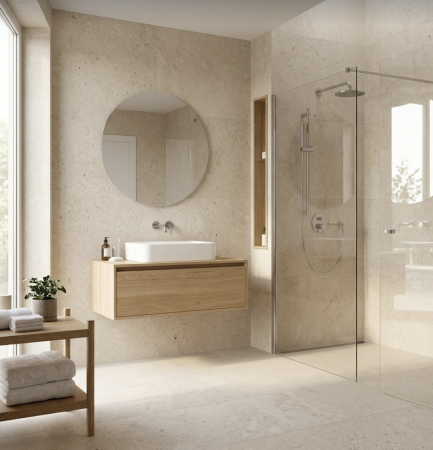 CARRELAGE 75X150CM 1ER CHOIX CHRONO MINK GRÈS CÉRAMIQUE RECTIFIÉ