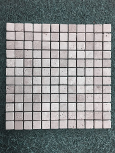 TRAVERTIN MOSAIQUE CLASSIC BEIGE MIX 2.3x2.3 CM